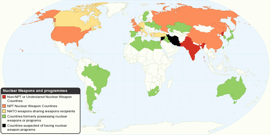 Nuclear Weapons and Programmes Around the World