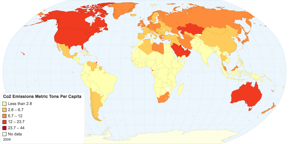 Co2 Emissions Metric Tons Per Capita