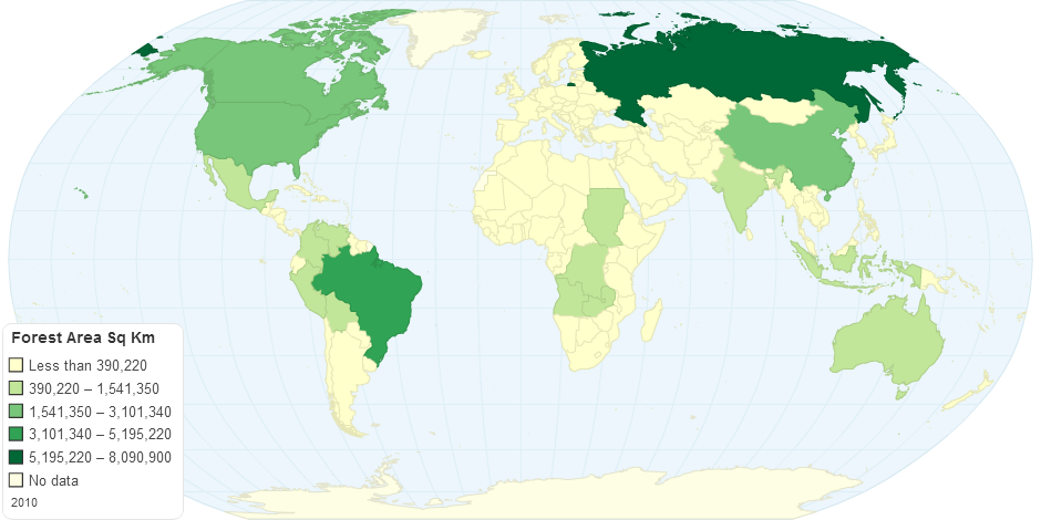 Forest Area Sq Km