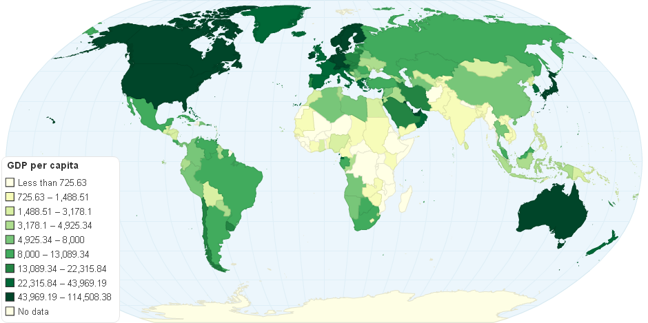 GDP per capita - Eileen