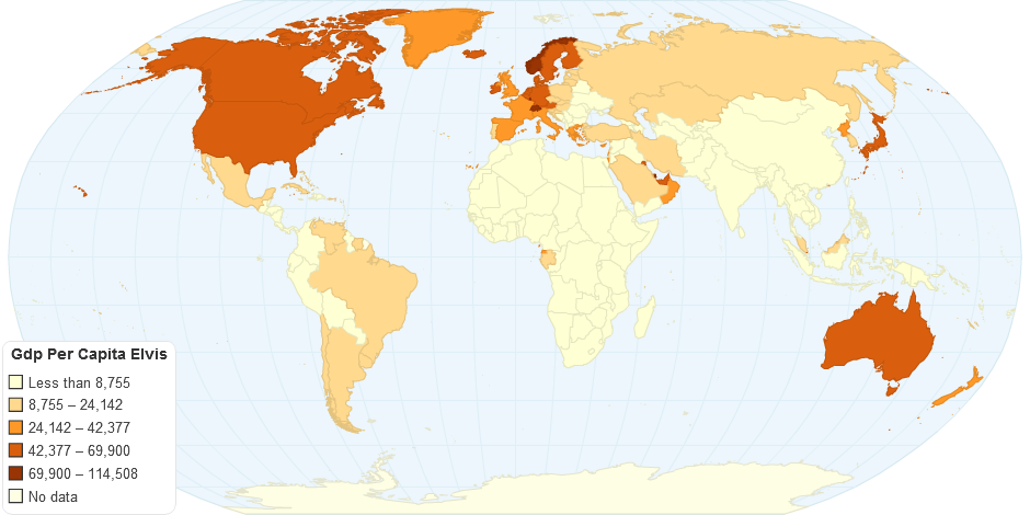 Gdp Per Capita Elvis