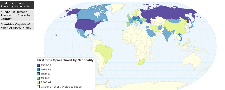 List of space travelers by nationality - Wikiwand