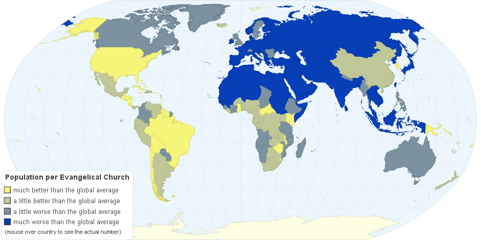 The Churches Planted (where are they?)