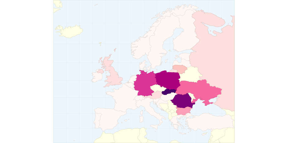 Export drůbeže z ČR (leden-únor)