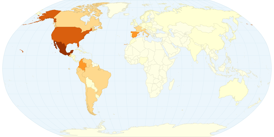 Visitas al Sitio Web de El Colef