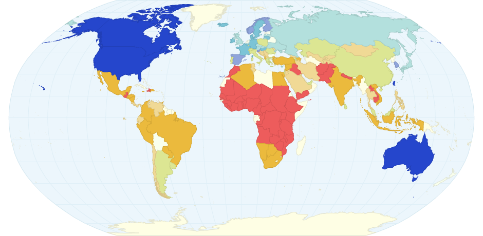 Legatum Prosperity Index Rankings