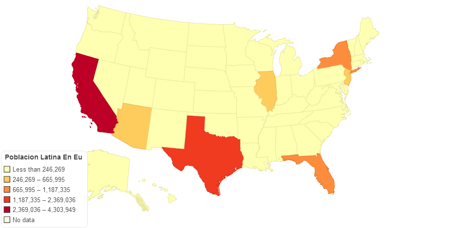 Poblacion Latina En Eu