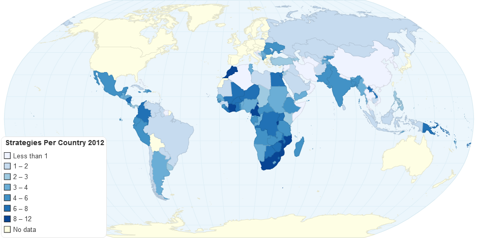 Strategies Per Country 2012