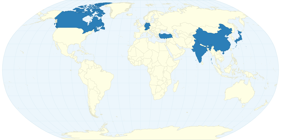 Legal Map Of The World