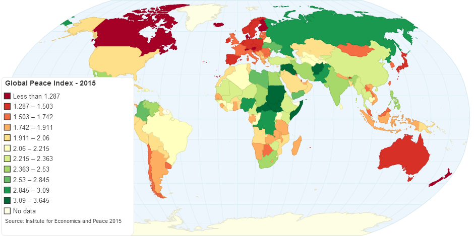 Global Peace Index - 2015