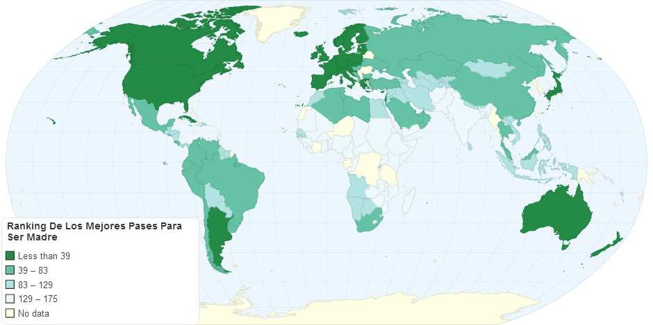 Ranking De Los Mejores Paises Para Ser Madre