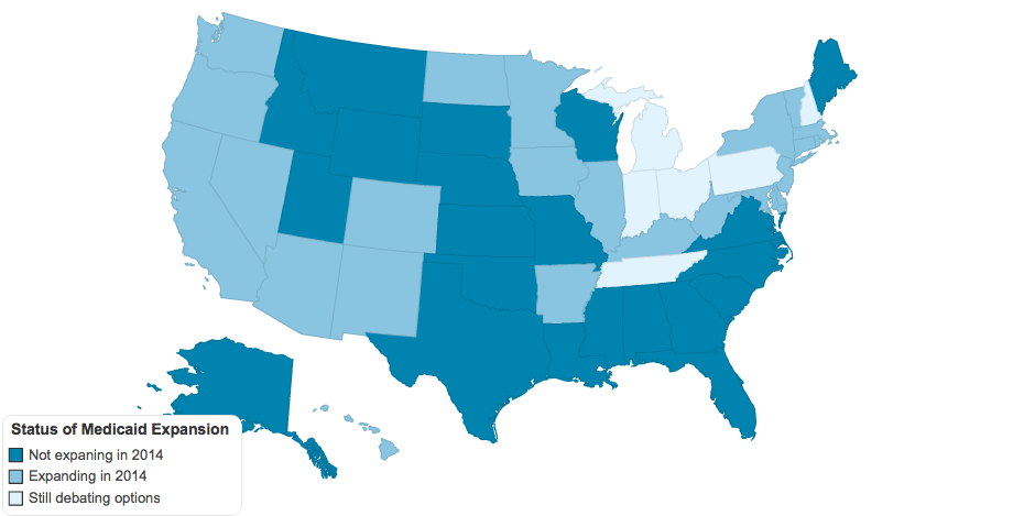 Status of Medicaid Expansion