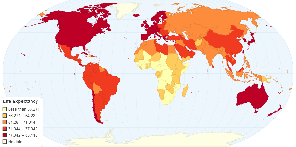 Life Expectancy (2012)