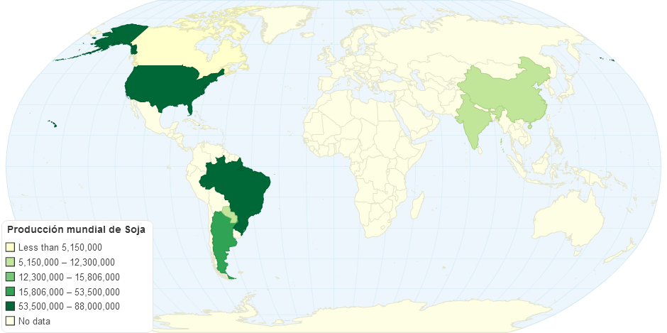 Produccin Mundial De Soja