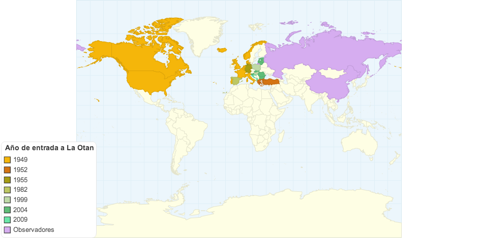 Año De Entrada a La Otan