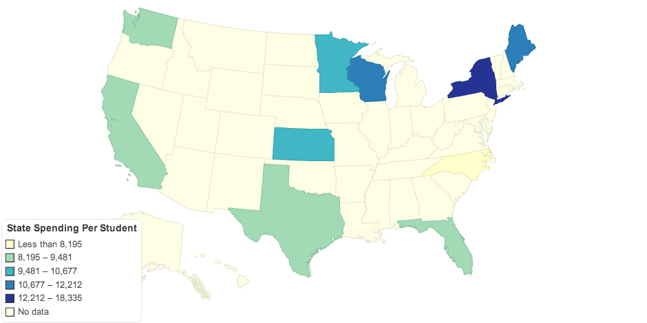 State Spending Per Student