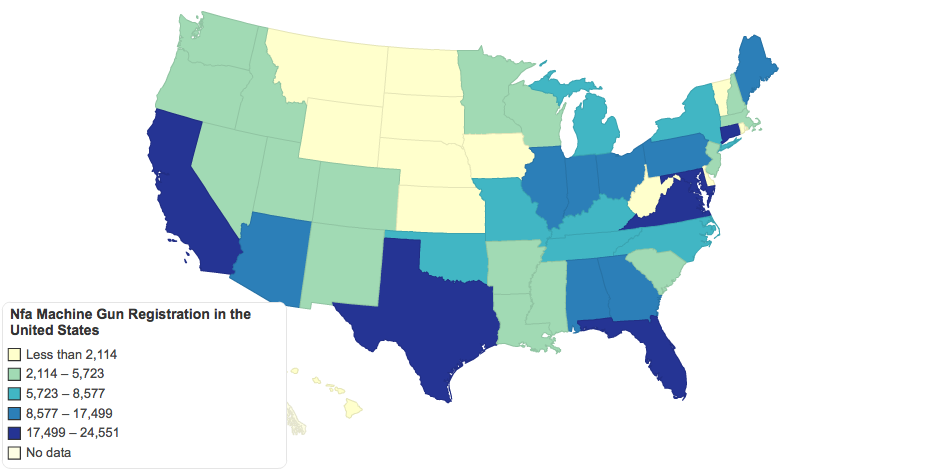 NFA Machine Gun Registration in the United States