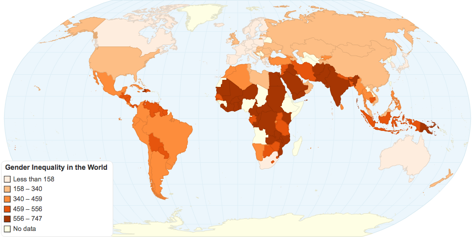 Gender Inequality in the World