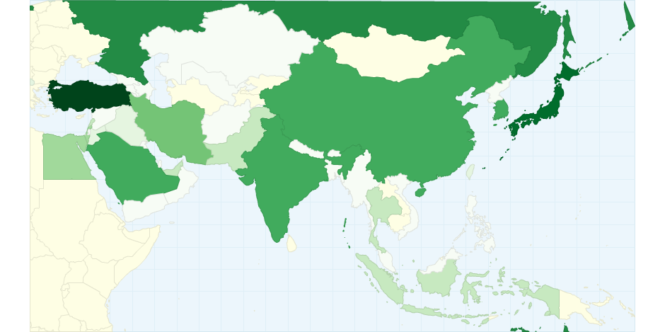 Middle East and Asia EFORT CRM Contacts 2013