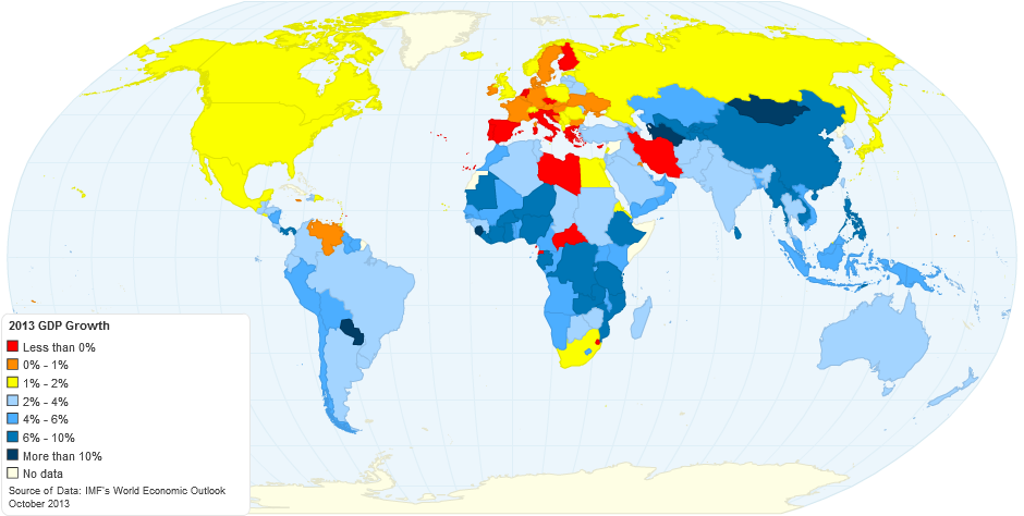 2013 GDP growth 2013