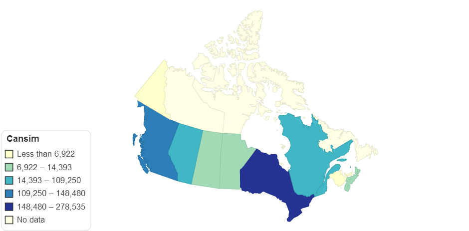 Maria non-perm residents per province