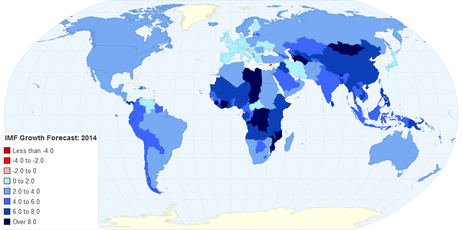 Imf Growth Forecast 2014