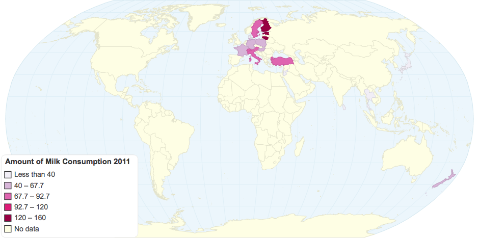 Of Lactose Intolerance and Amount of Milk Consumption 2011