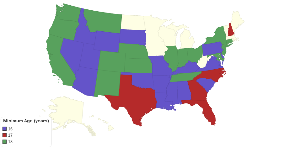 Minimum Age for Death Penalty Eligibility