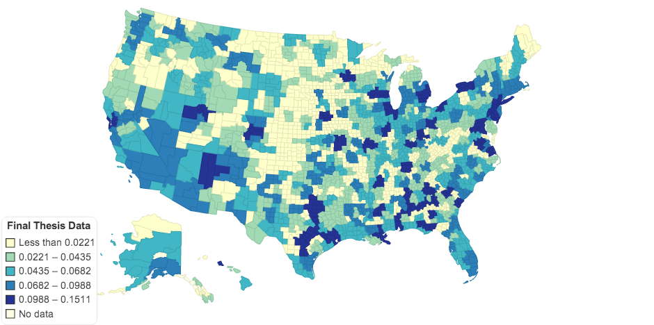 Poverty Segregation Map