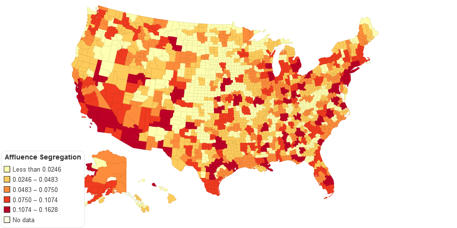 Affluence Segregation