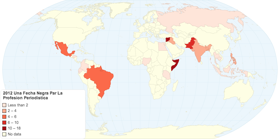 2012 Una Fecha Negra Par La Profesion Periodistica