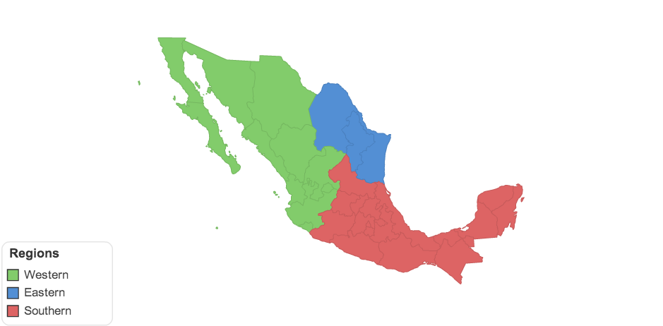 Allied Machine Mexico States