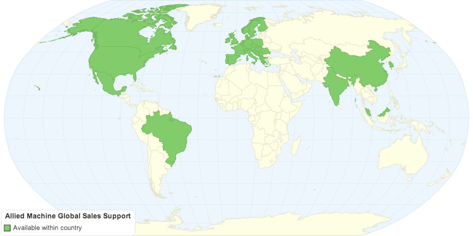 Allied Machine Global Sales Support