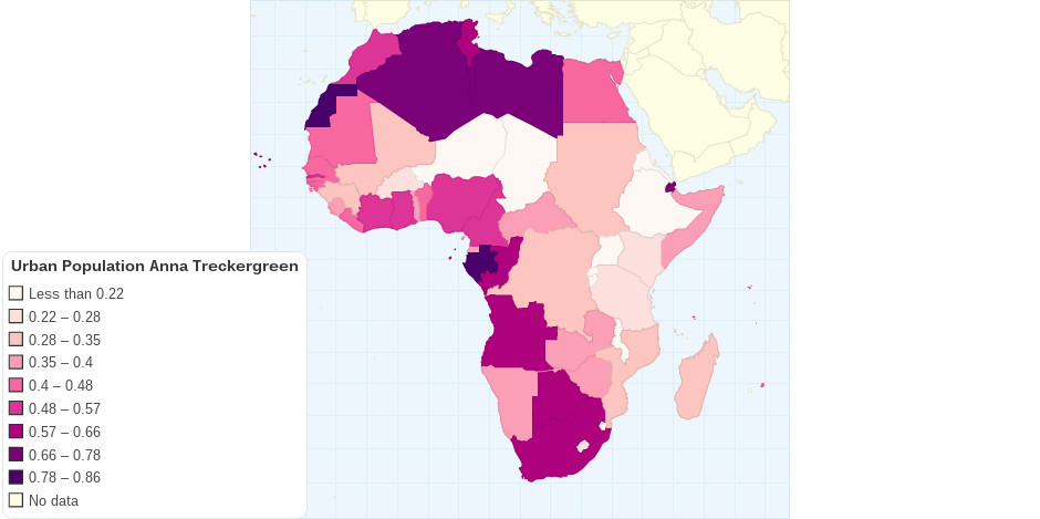 Urban Population Anna Treckergreen