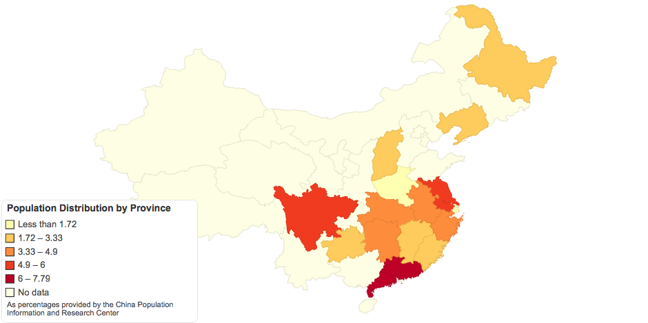 Patient Distribution by Province