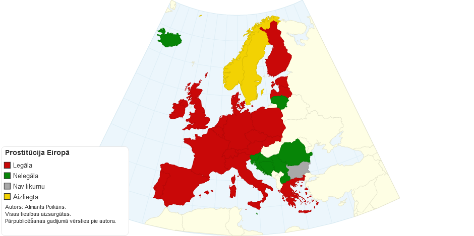 Prostitucija Eiropa