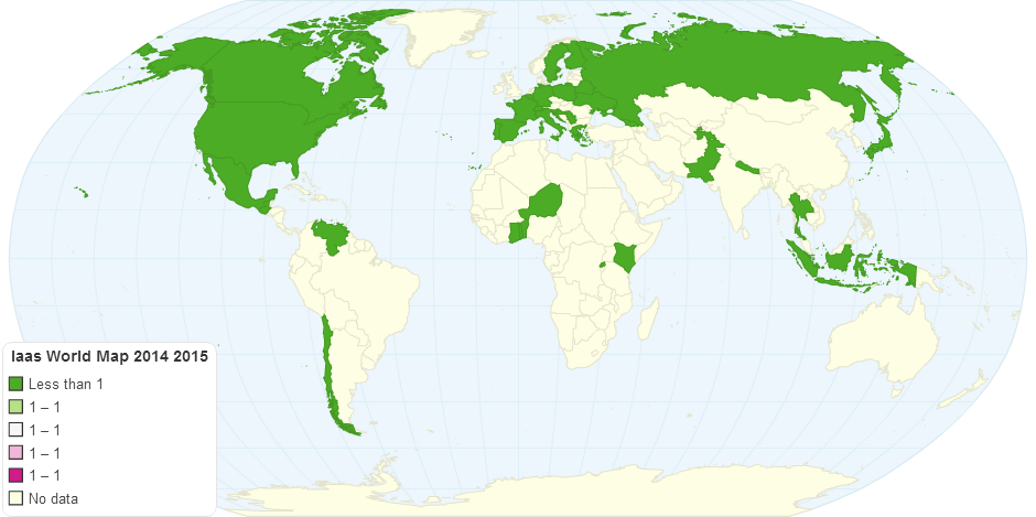 Iaas World Map 2014 2015