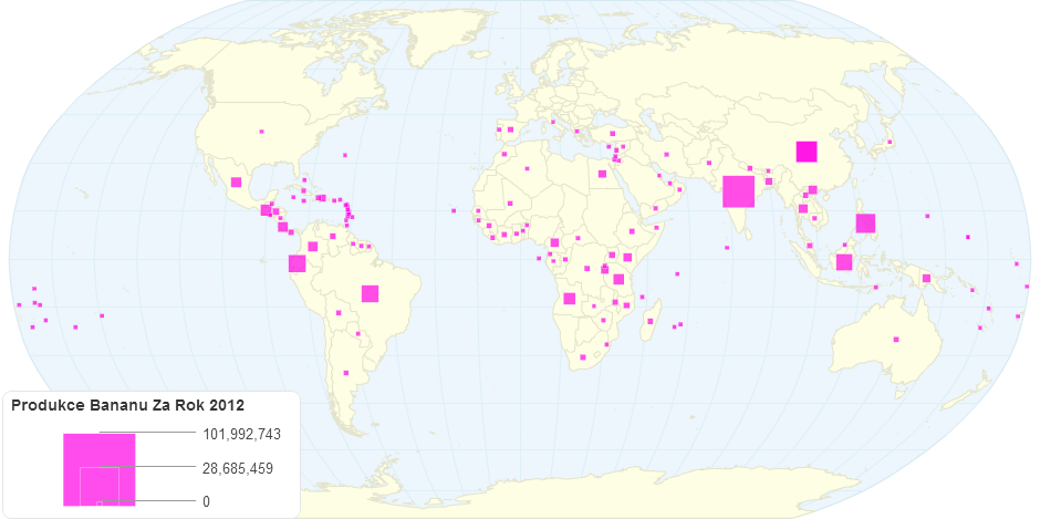 Produkce Bananu Za Rok 2012