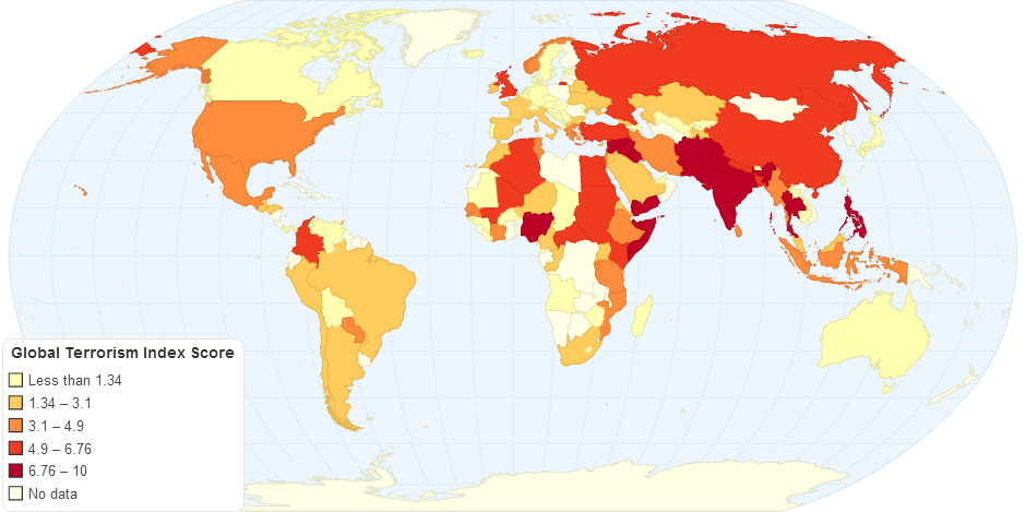 Which Countries Are Hit the Most by Terrorism?