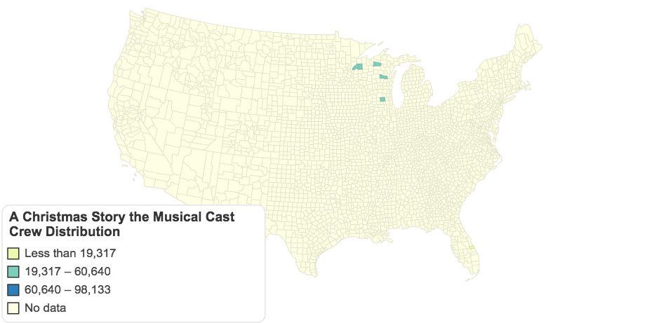 A Christmas Story the Musical Cast Crew Distribution