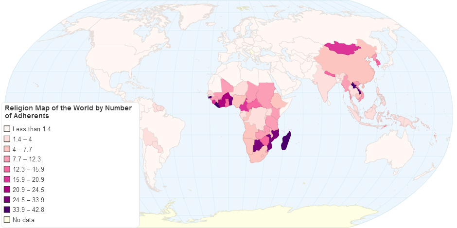 Ethnoreligious Group Adherents by country