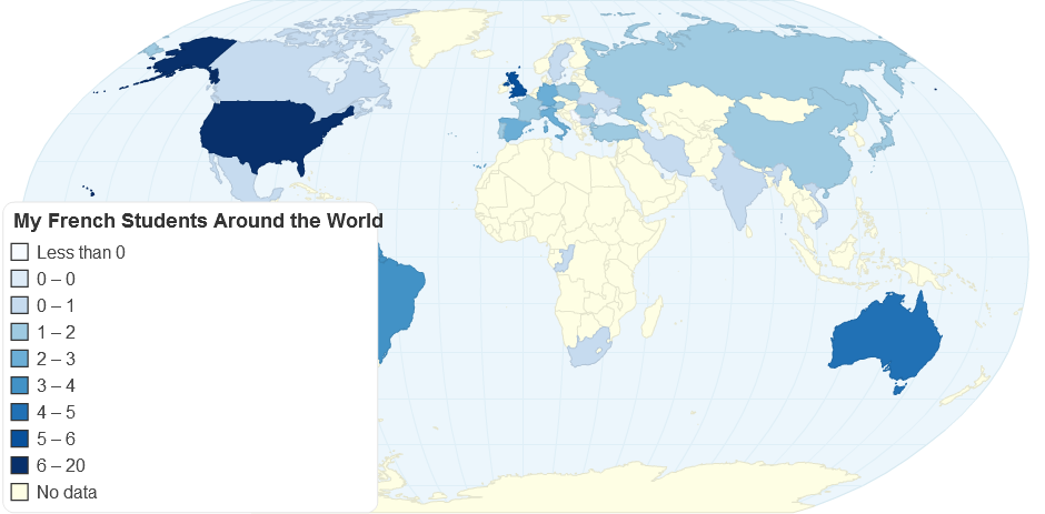 My French Students Around the World