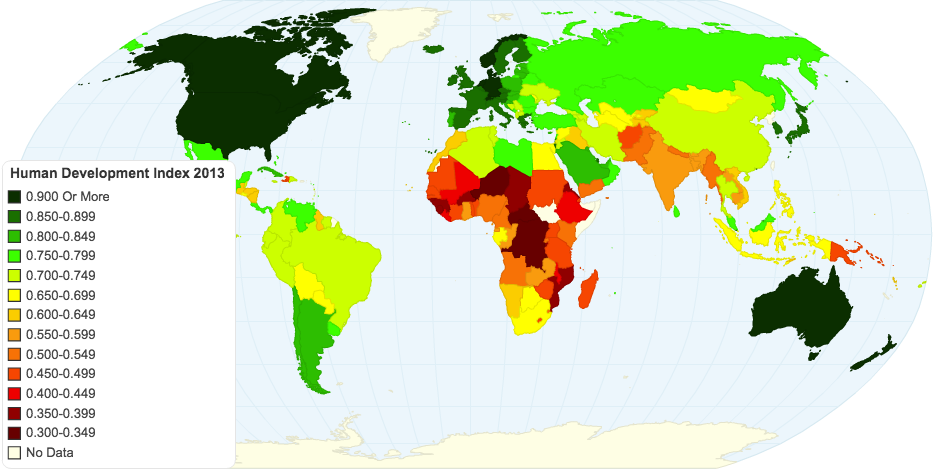 Human Development Index 2013