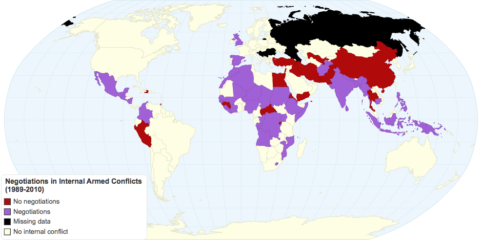 Negotiations in Internal Armed Conflicts