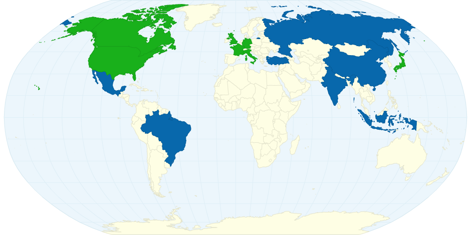 G7 --> E7 Countries