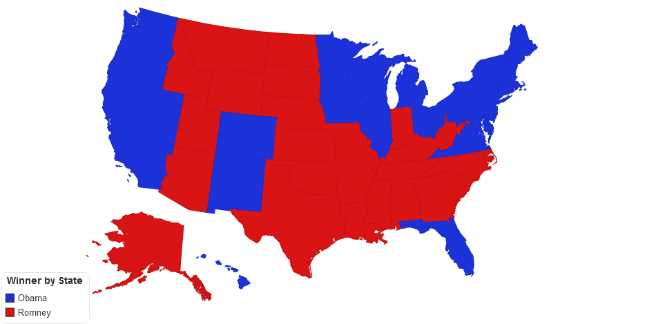 2012 Presidential Election Results