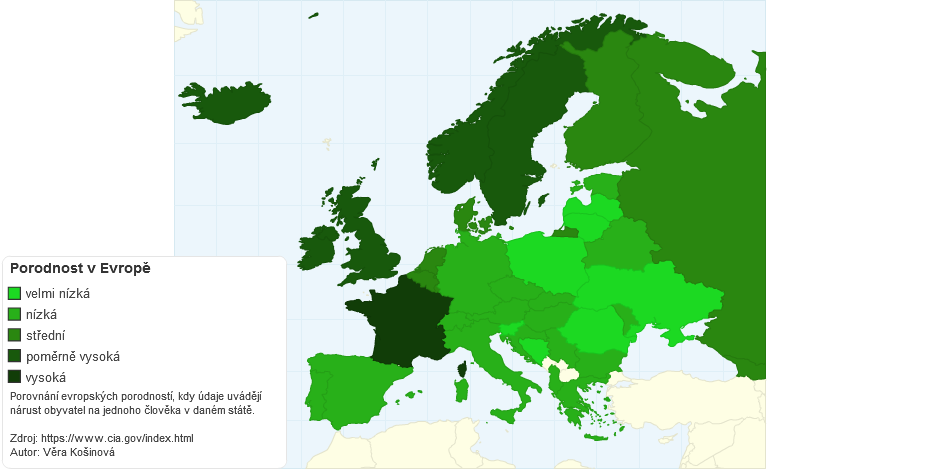 Porodnost V Evropě