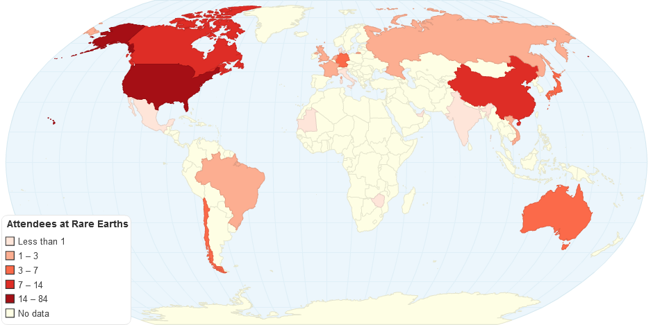 Attendees at Rare Earths