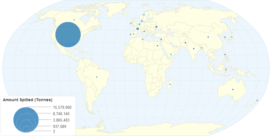 History of Oil Spills Since 2000