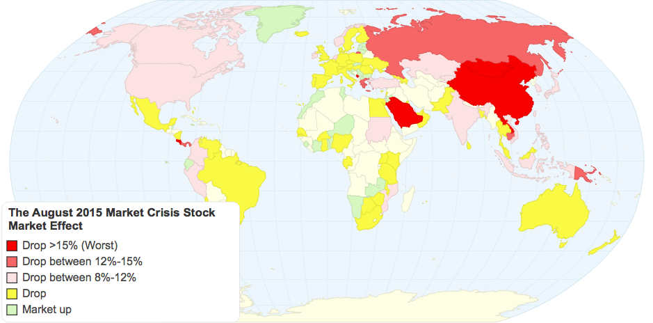 The August 2015 Market Crisis Stock Market Effect